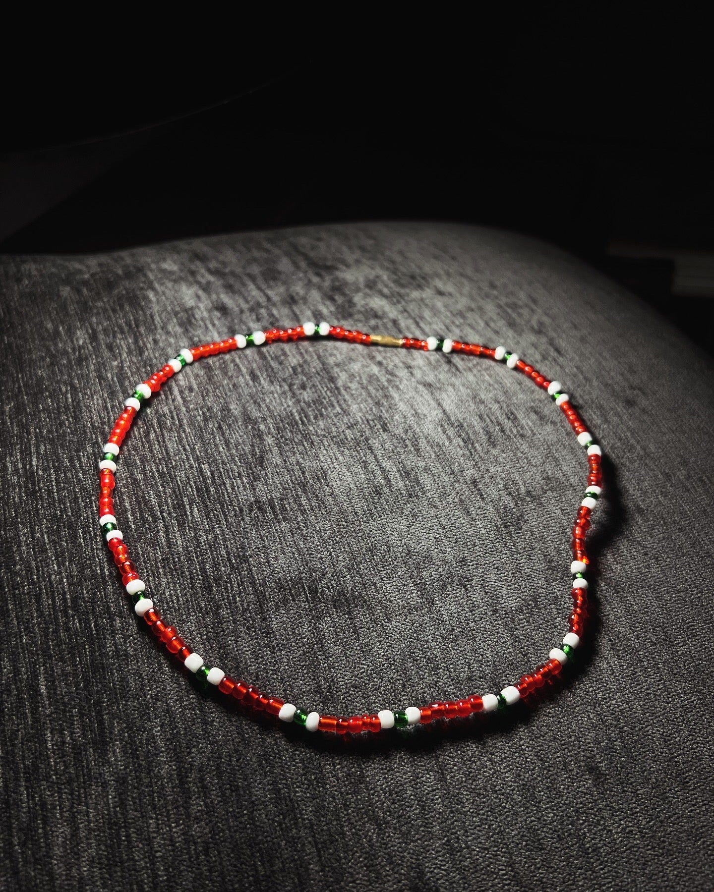 Red BURUNDI SingleLine Necklace