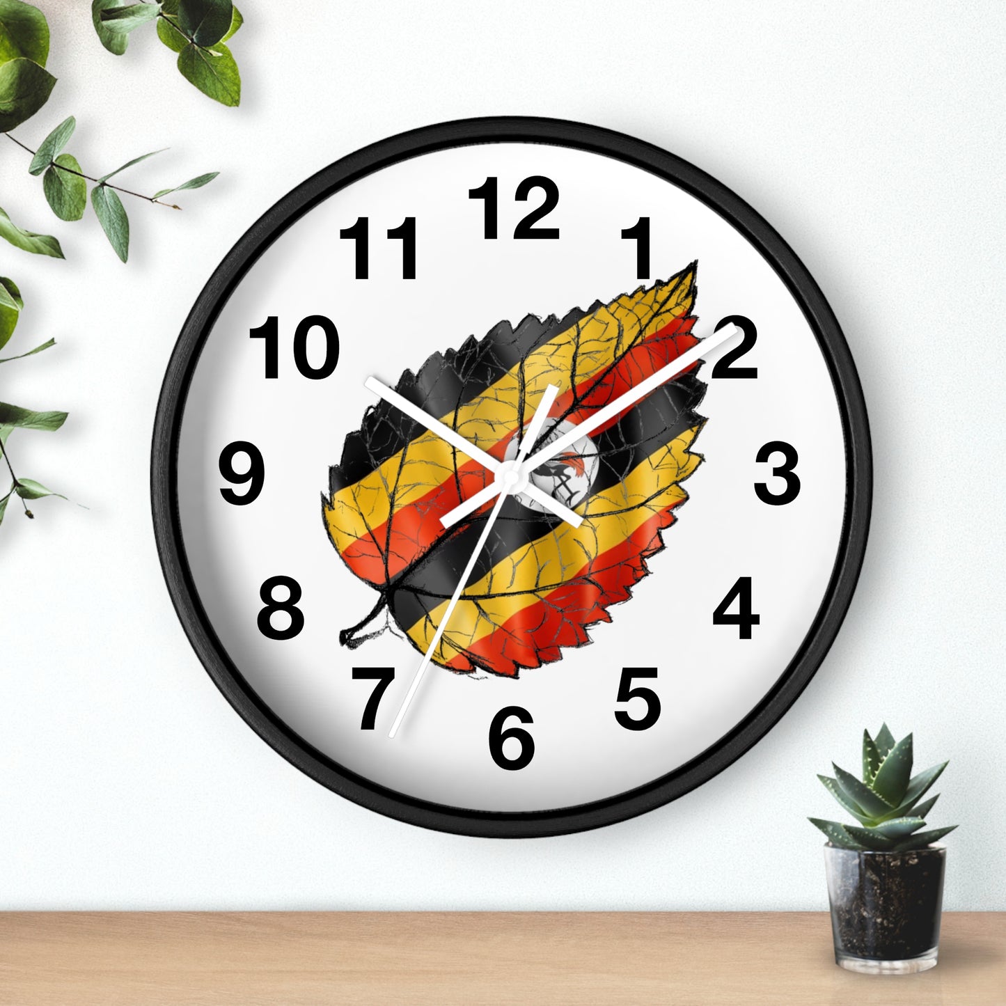 UGANDA WALL CLOCK