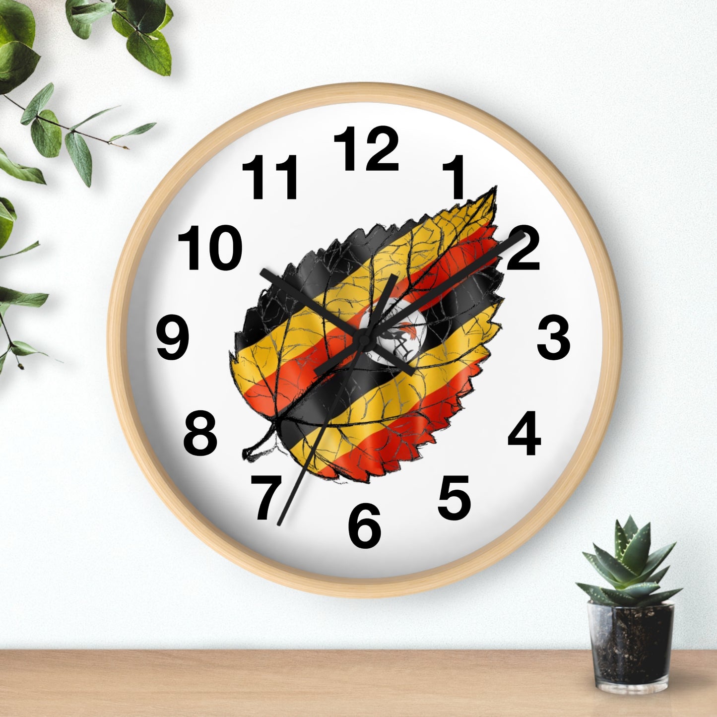 UGANDA WALL CLOCK