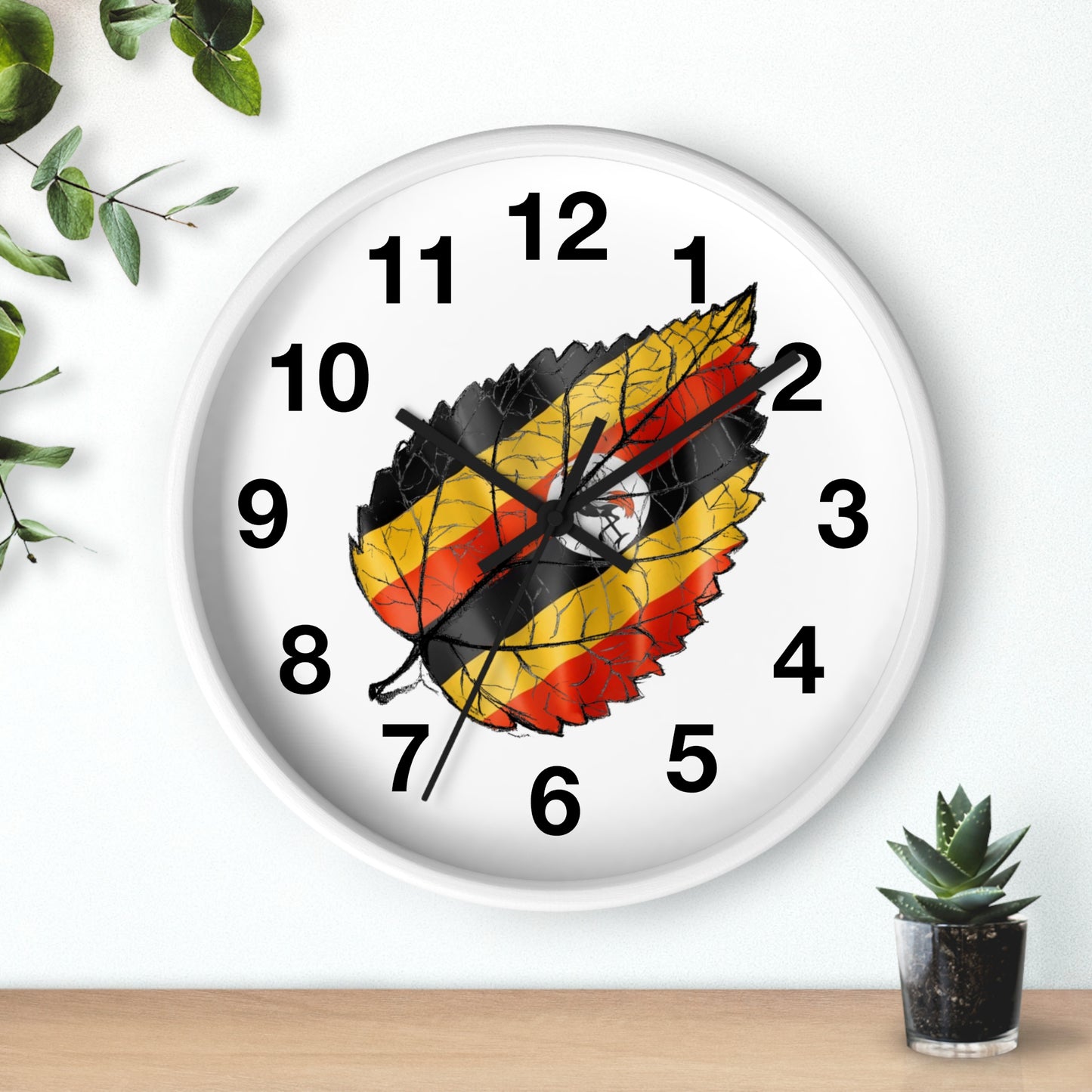 UGANDA WALL CLOCK