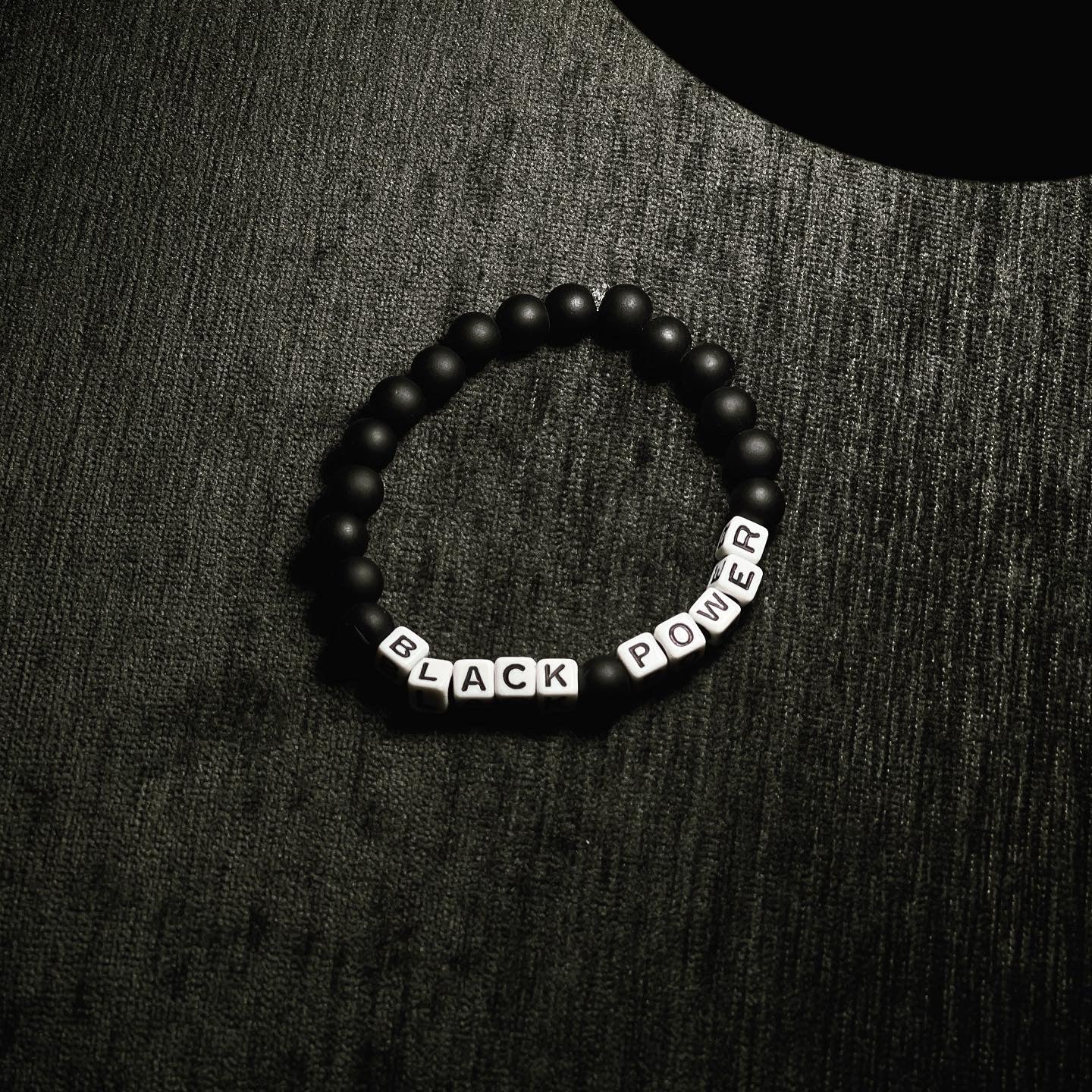 Thee Black Power Bracelet