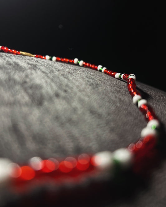 Red BURUNDI SingleLine Necklace