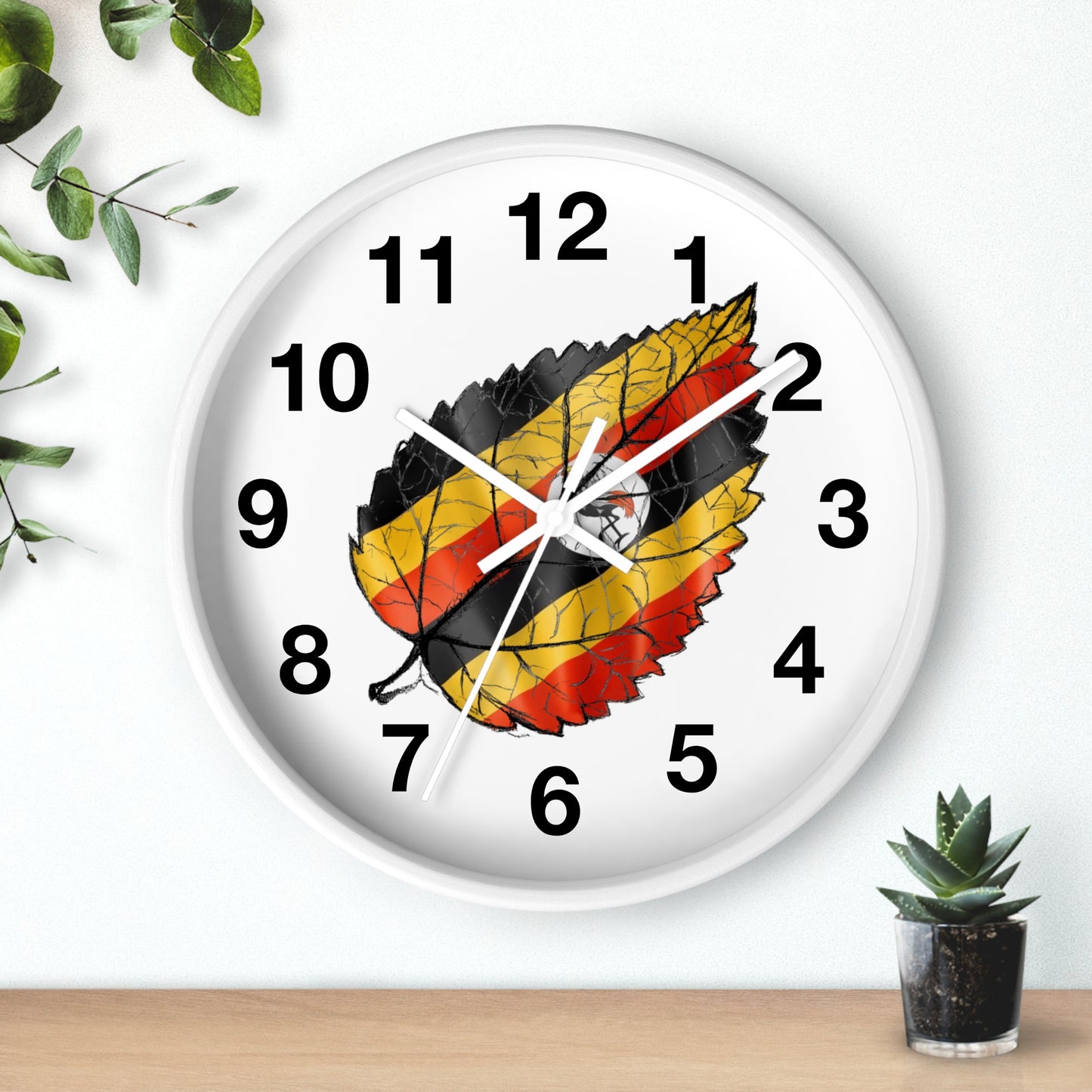 UGANDA WALL CLOCK