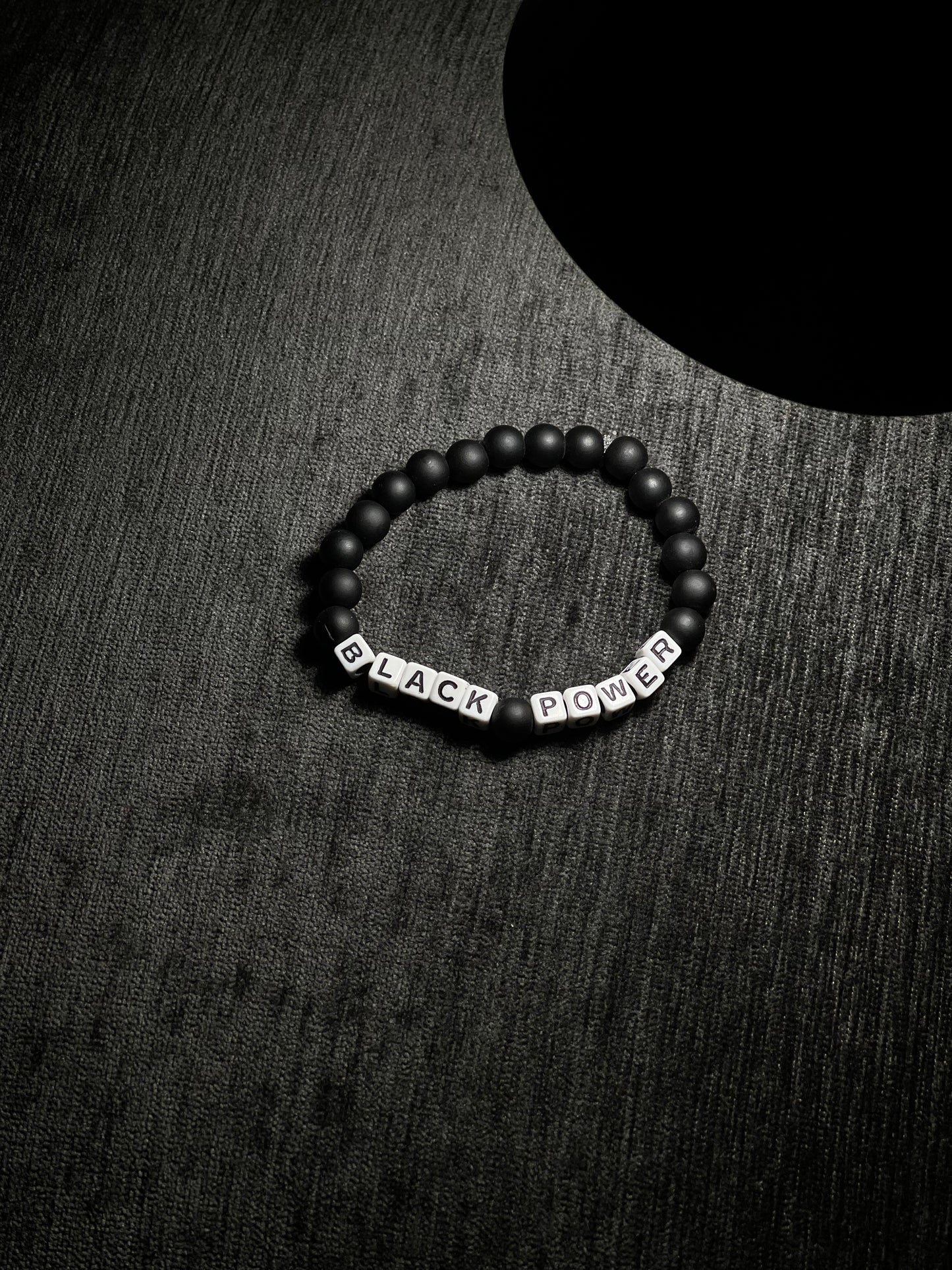 Thee Black Power Bracelet