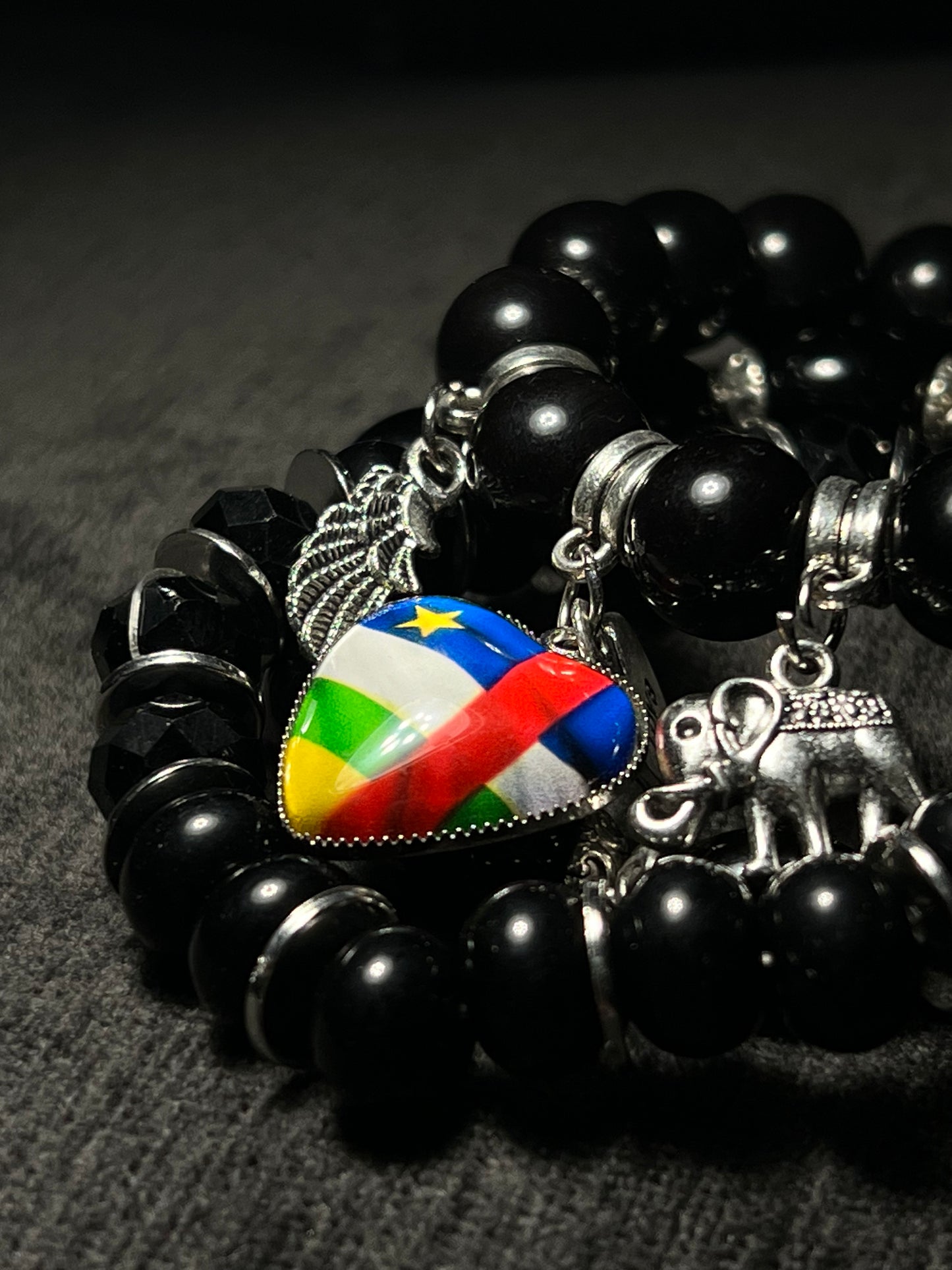 CENTRAL AFRICAN REPUBLIC BEAD BRACELET