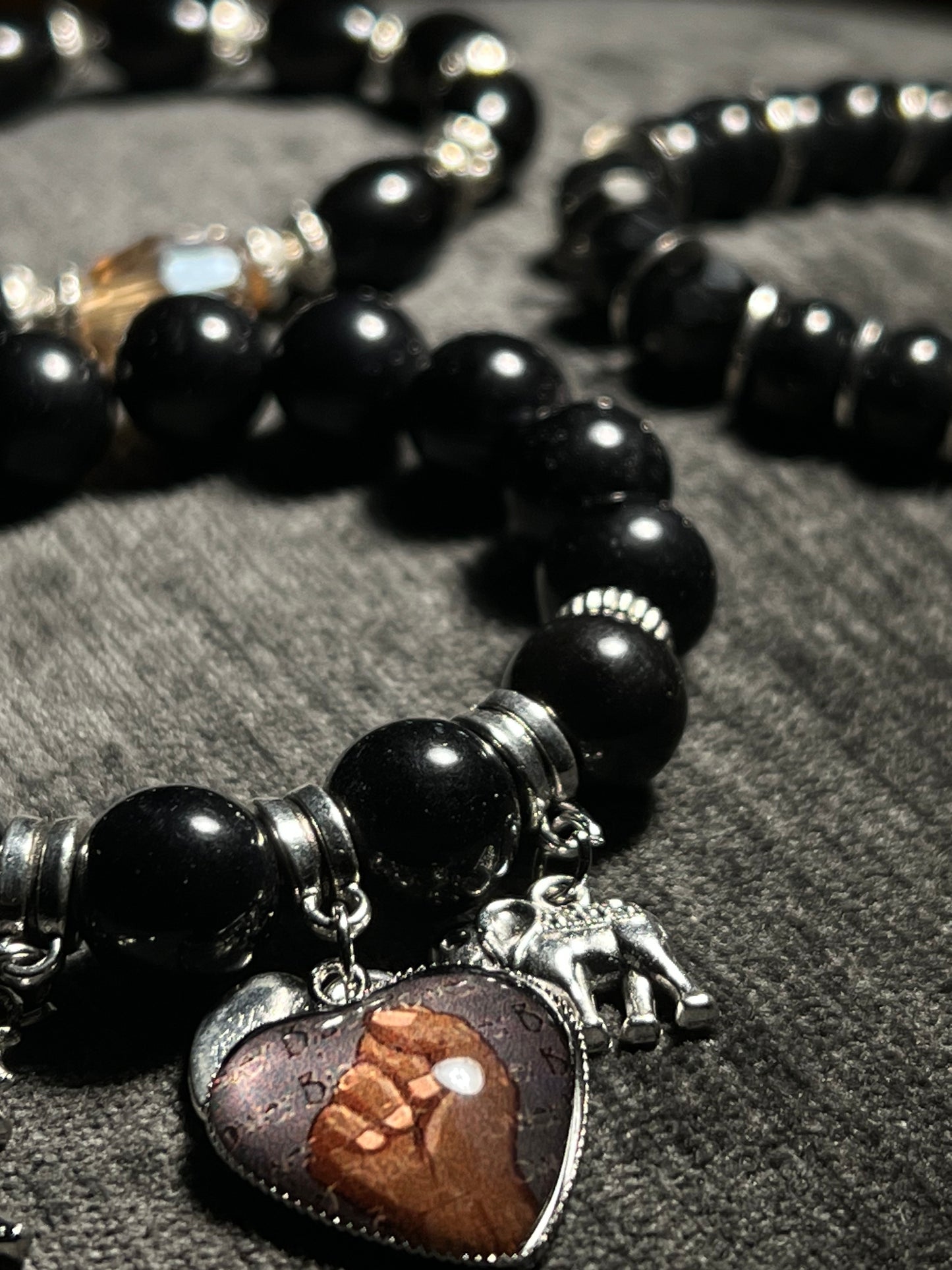 The BLACK POWER Unisex bracelets