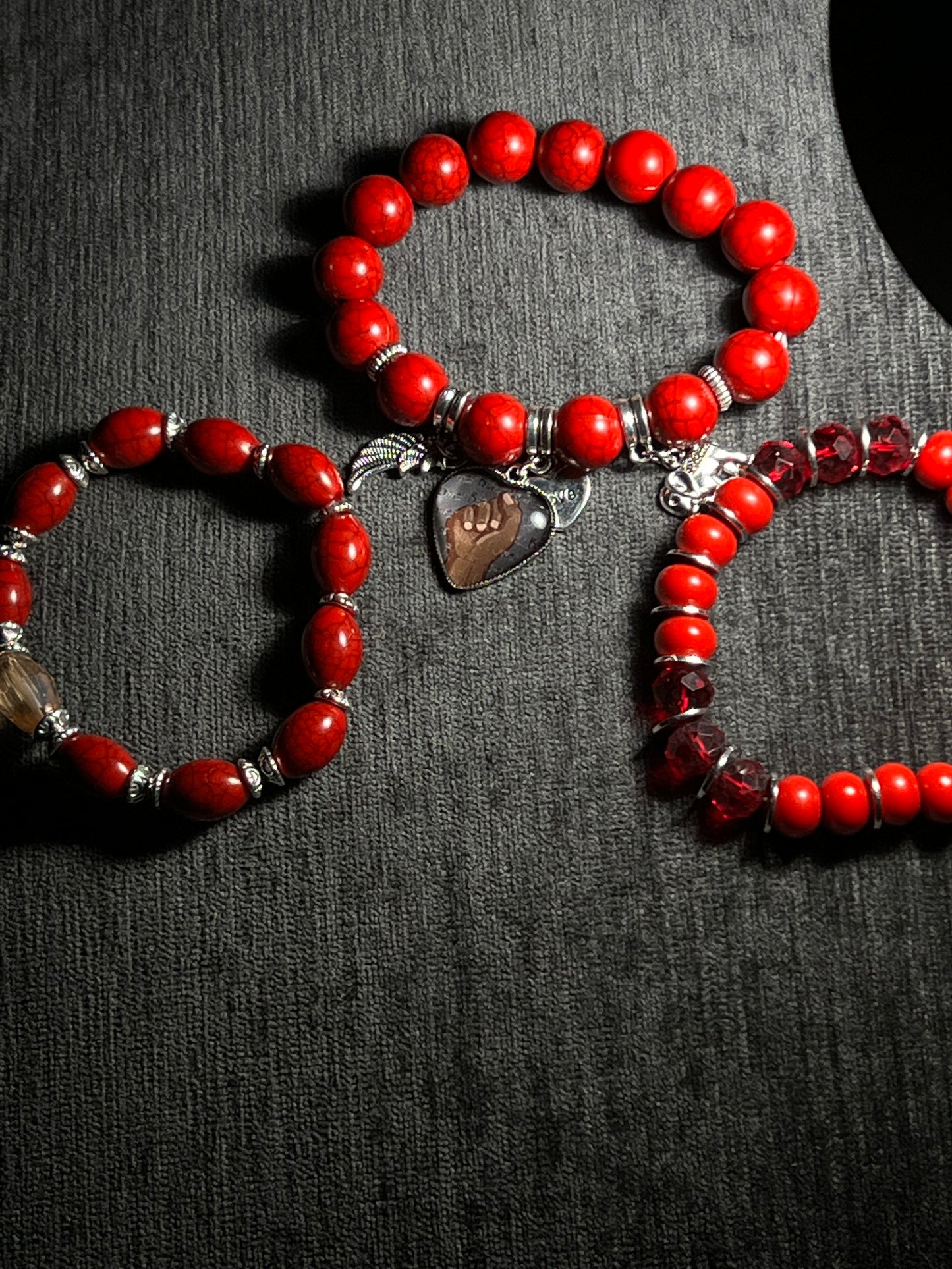 The BLACK POWER Unisex bracelets