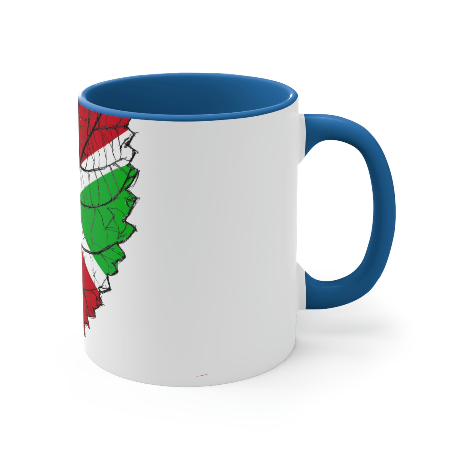 The My country burundi Accent Coffee; tea Mug, 11oz