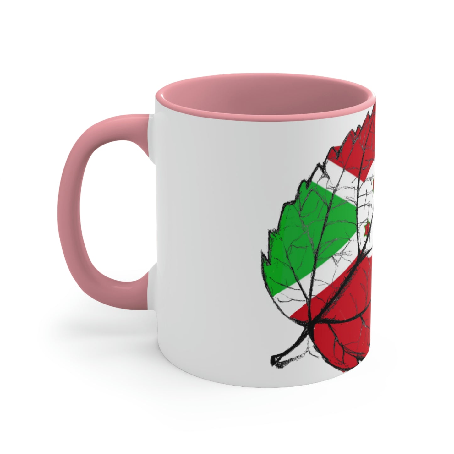 The My country burundi Accent Coffee; tea Mug, 11oz