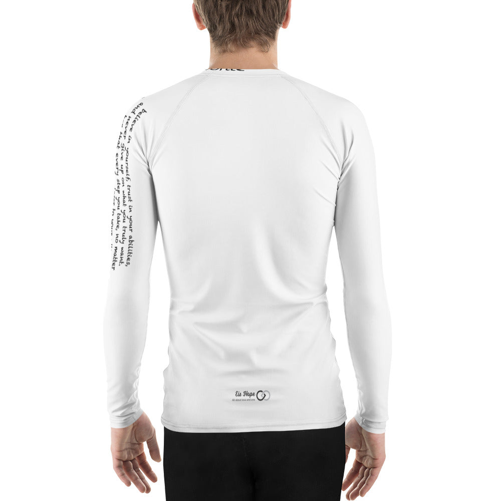 Men's I'm thee goat gym, running, yoga swimming Rash Guard