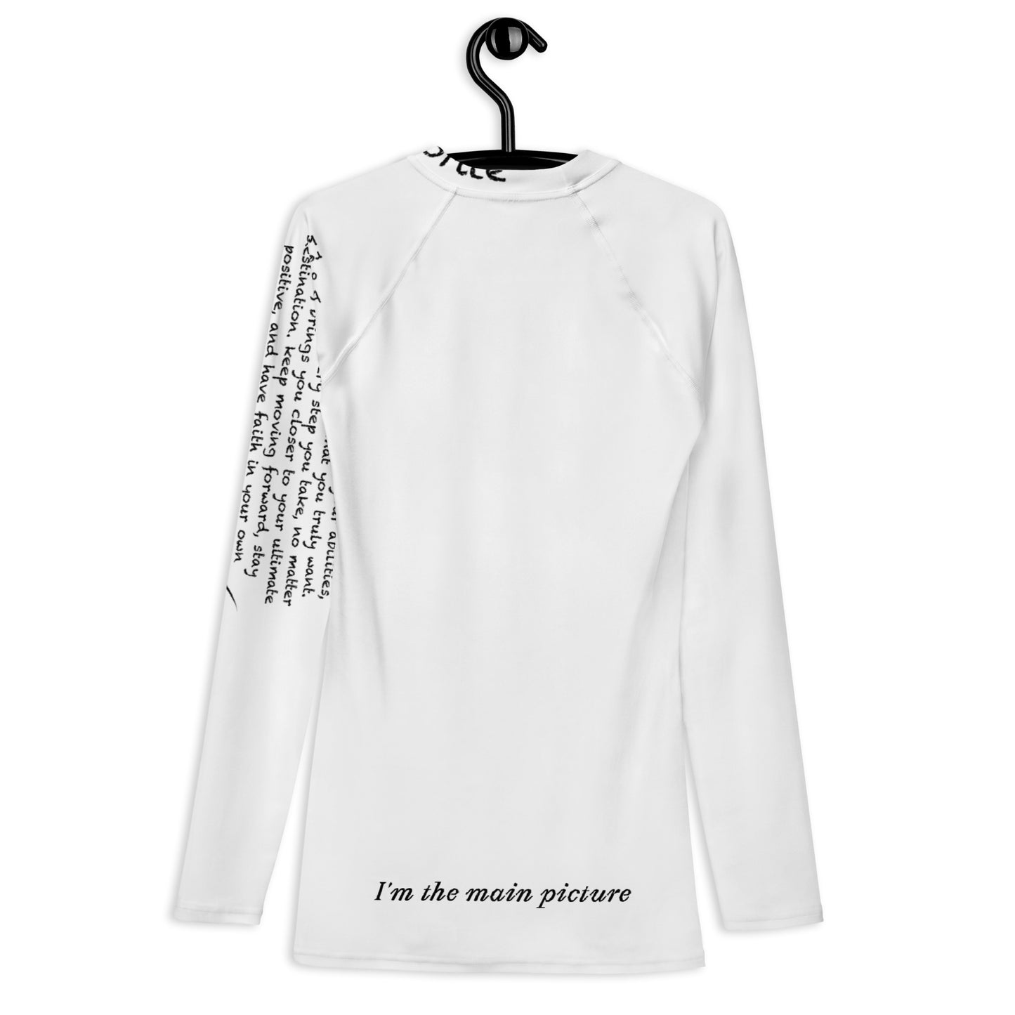 Men's I'm thee goat gym, running, yoga swimming Rash Guard