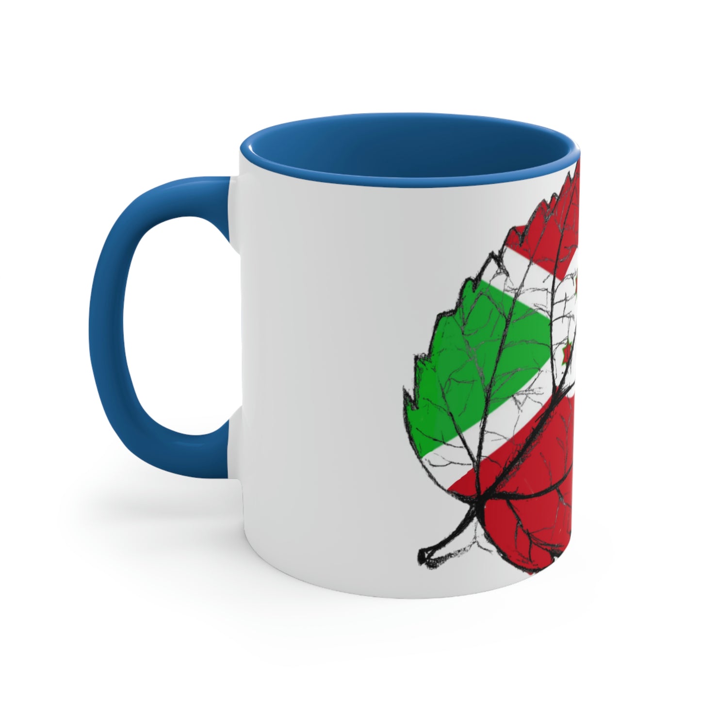 The My country burundi Accent Coffee; tea Mug, 11oz