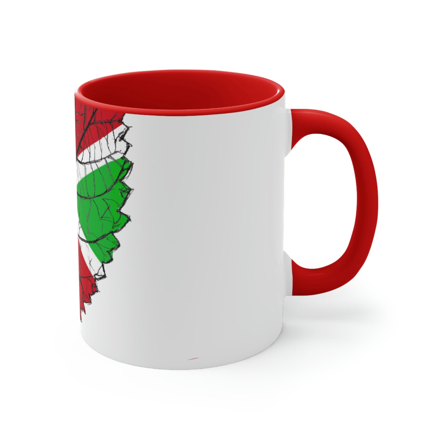 The My country burundi Accent Coffee; tea Mug, 11oz