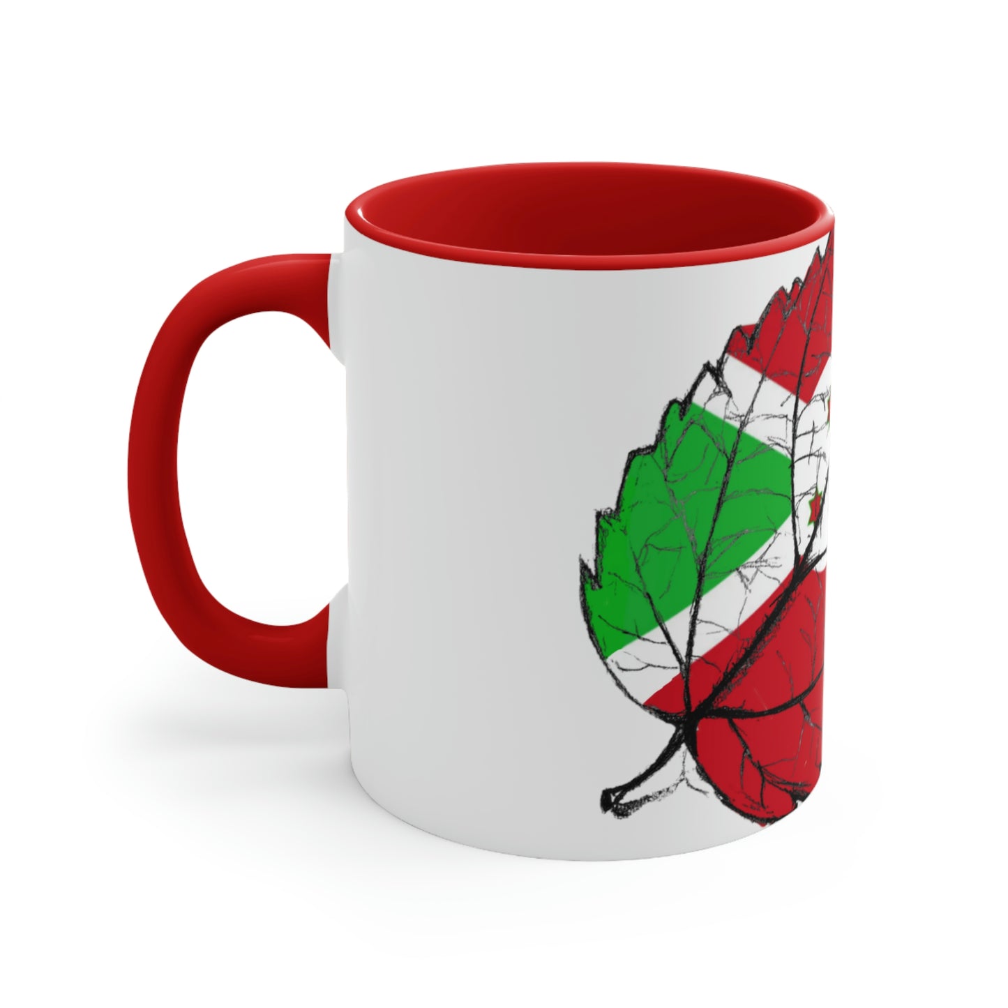 The My country burundi Accent Coffee; tea Mug, 11oz