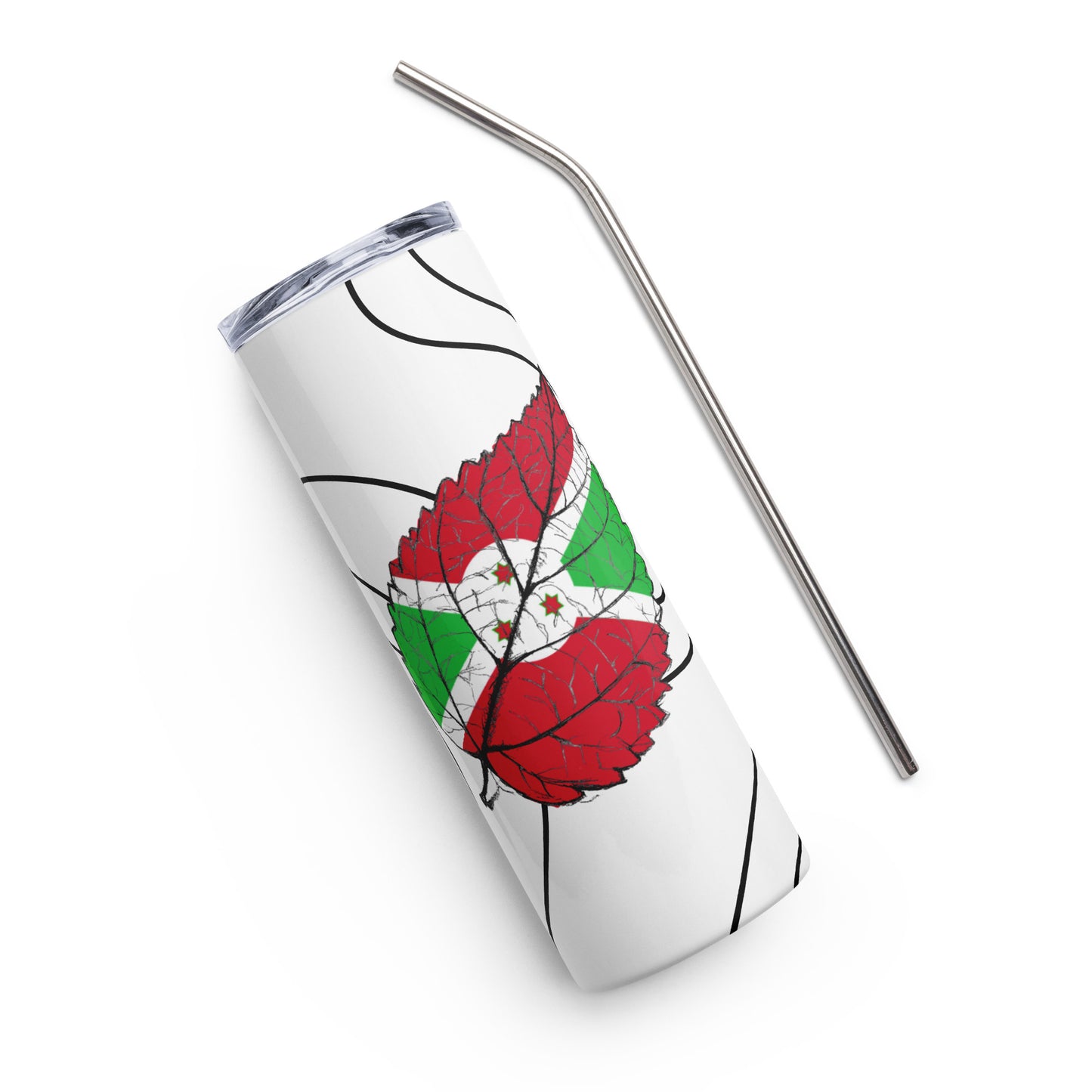 Thee my country Burundi Stainless steel Tea, coffee, water tumbler