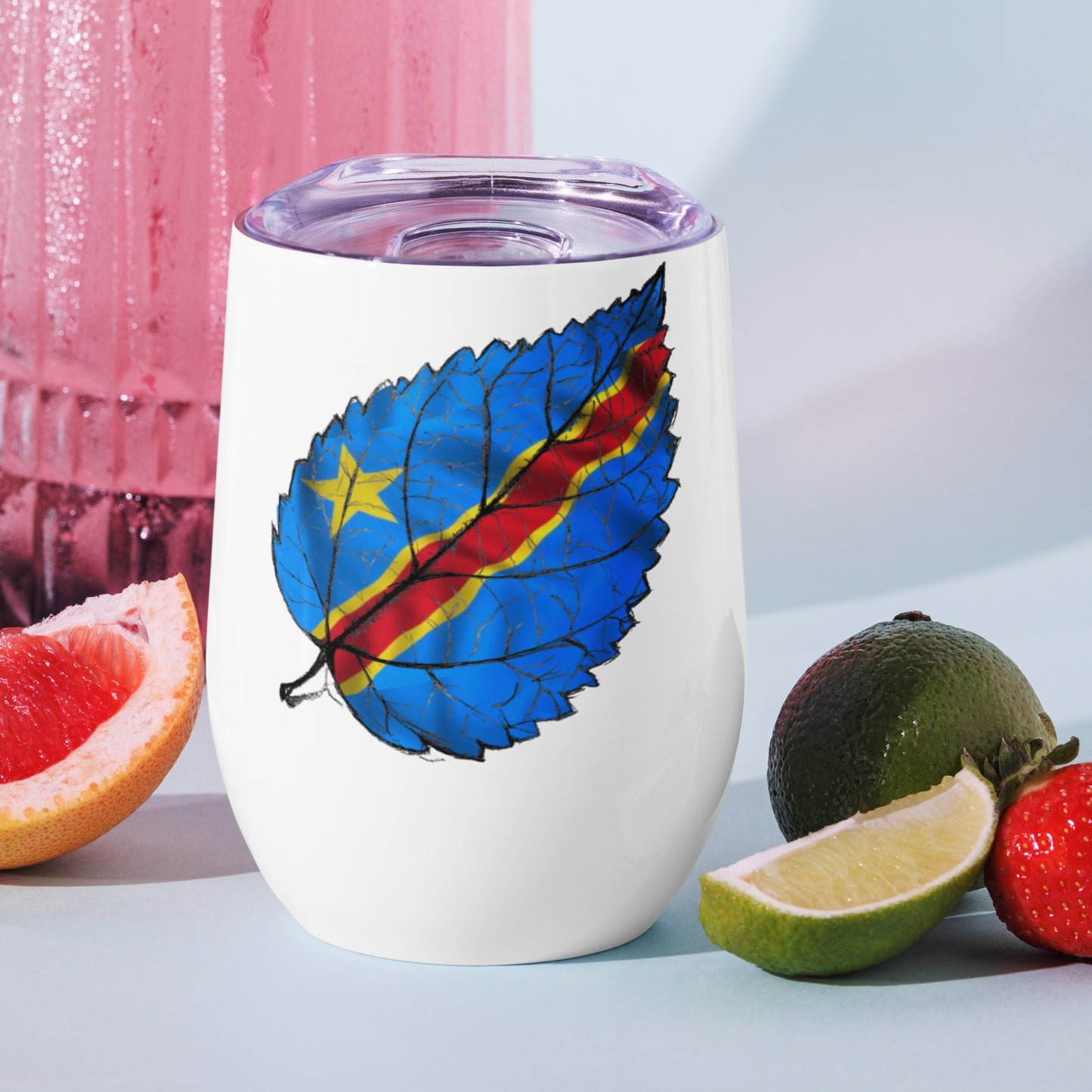 Thee my country Congo coffee, tea, water, Wine tumbler