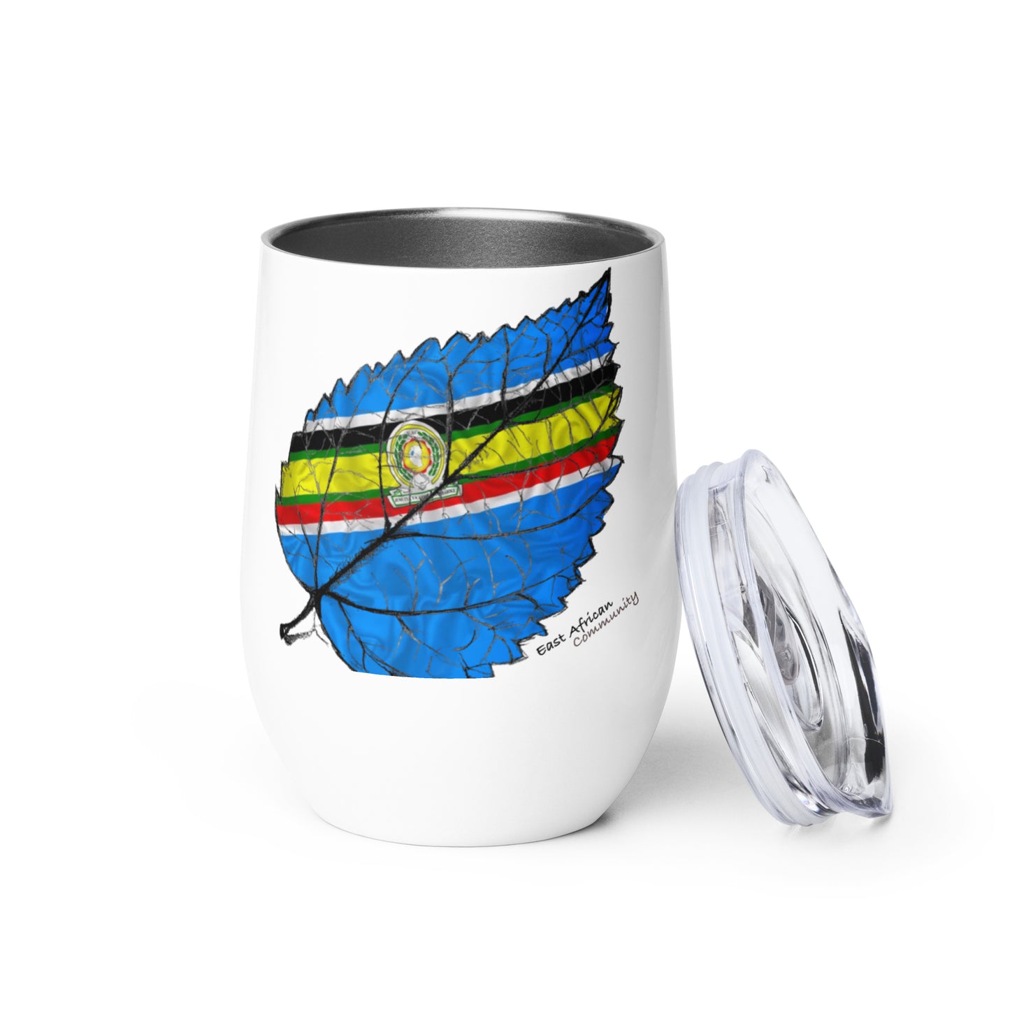 Thee My Story East African Community Coffe, Tea, Wine tumbler