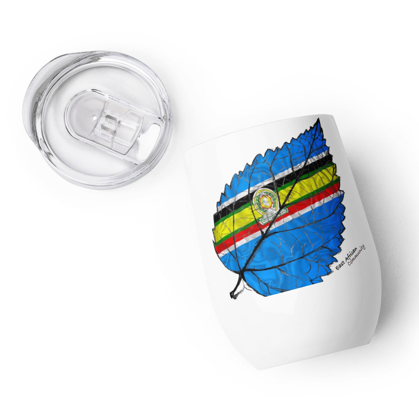 Thee My Story East African Community Coffe, Tea, Wine tumbler